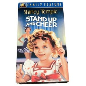 3/$25 Vintage Shirley Temple Stand Up and Cheer VHS Movie 20th Century Fox 1934
